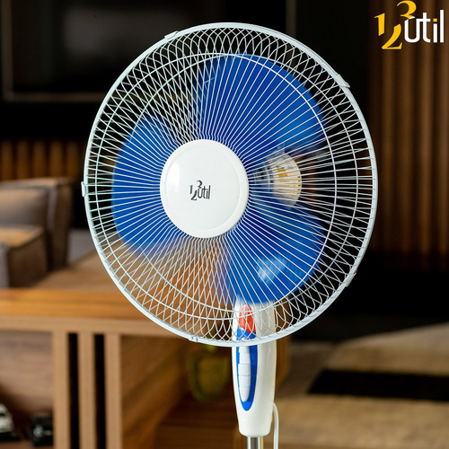 Imagem 4 de 4 de Ventilador Pedestal Coluna Alt. 130cm - 220v El6