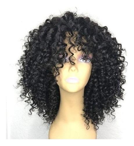 Brazilian Short Curly Hair Wigs Big Wave 2024