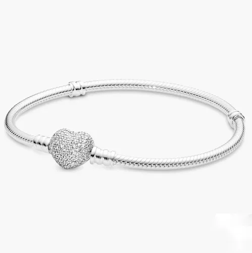 Pulsera Pandora Charms Swarovski Compatible S925