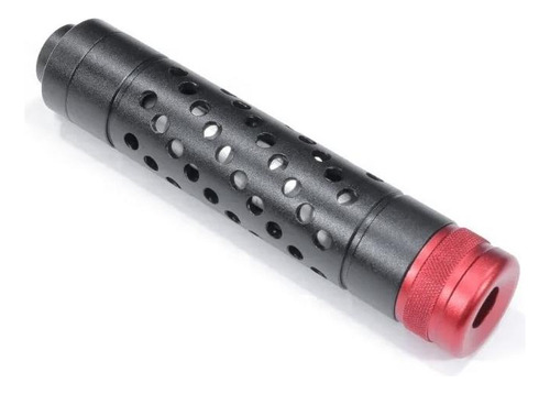 Supressor Rifle Airsoft 150x30mm Rosca M14 Esquerda