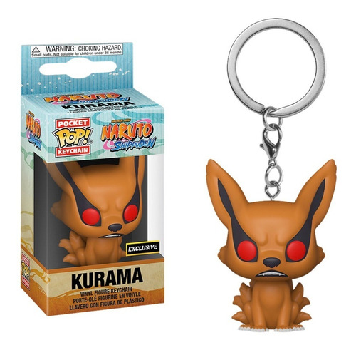 Imagen 1 de 2 de Funko Pop Keychain Kurama - Hot Topic - Naruto (anicomic)