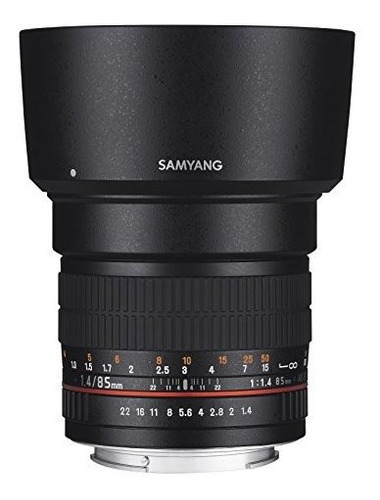 Sy85m C 85mm F1 4 Fijado Lente Para Canon