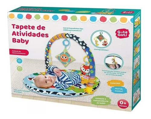 Tapete De Atividades Com Móbile Guta Guti Promoção