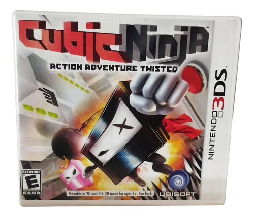 Cubic Ninja: Action Adventure Twisted 3ds Nintendo N3ds