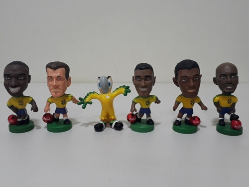 Bonecos Mascote Miniatura Seleção Brasileira 1998 Coca-cola (Usado)
