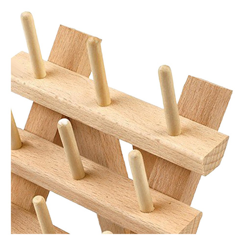 Estante De Madera Para Hilo, Almacenamiento De Bordado,