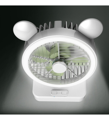 Ventilador De Escritorio Pequeño Y Recargable