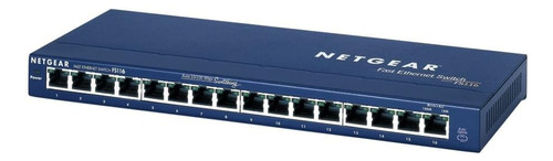 Conmutador Ethernet Netgear Prosafe Fs116
