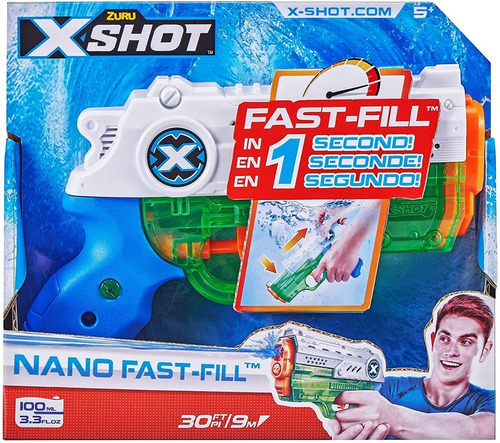 Pistola Lanza Agua Zuru Xshot Nano Fast Fill