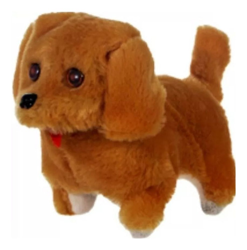 Cachorrinho Pelúcia Movimento Late E Anda Diversão Dog Toy