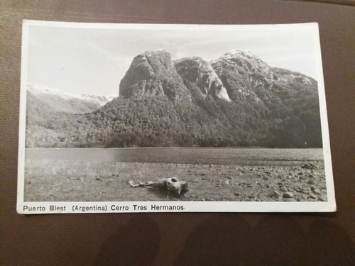 Antigua Postal Puerto Blest Cerro 3 Hermanos ( Ff200 (Usado)