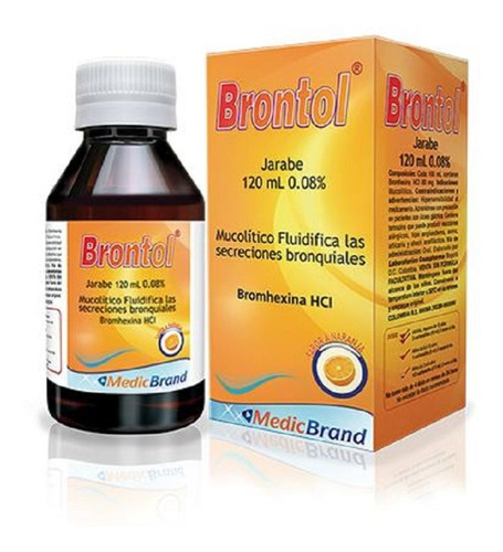 Brontol Jarabe Expectorante X 120 Ml - mL a $125