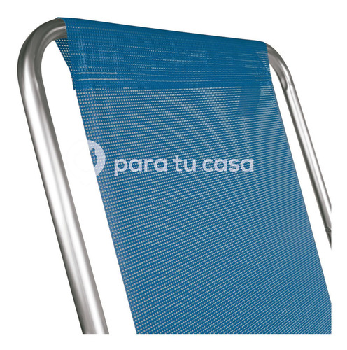 Imagen 7 de 10 de Sillón Playa Camping Pescador X2 Aluminio Sannet Mor