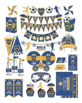 Comprar Boca Juniors Imprimible Para Decoración De Cumpleaños