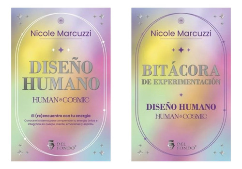 Diseño Humano + Bitacora Experimentacion - Marcuzzi 2 Libros