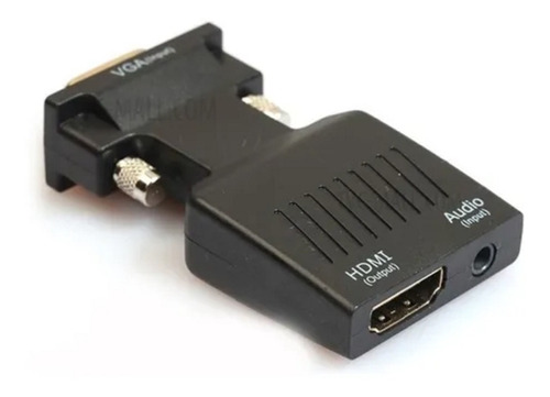 Convertidor Adaptador Vga A Hdmi Con Audio Para Hdtv