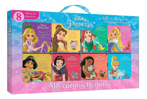 Disney Princesas  Mis Cuentos Favoritos 8 Libros Lexus