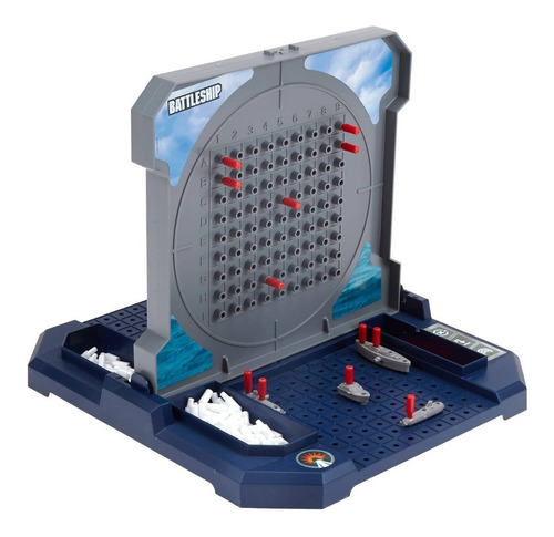 Imagen 3 de 3 de Juego De Mesa Battleship Hasbro Combate Naval Niños Y Adulto