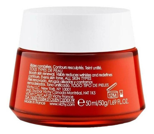 Crema Collagen Specialist Vichy Liftactiv día/noche para todo tipo de piel de 50mL