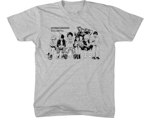 Remera My Hero Academia Manga Anime Series