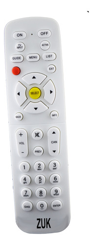 Control Remoto Sintonizador Para Dtv 910 Zuk