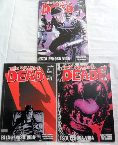 The Walking Dead 6 : Esta Penosa Vida * Tomos # 16 # 17 # 18