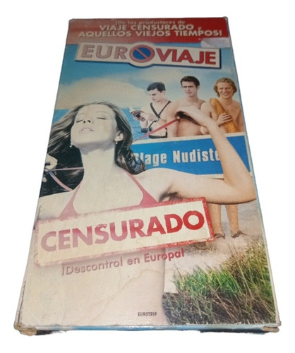 Eurotrip!! En Vhs Comedia Original!! (Usado)