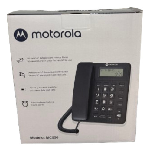 Kit Conmutador 4x16; Tel. Multilínea; 2 Ext Motorola Mc550
