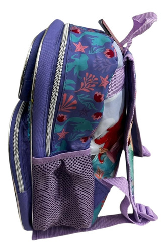 Mochila Sirenita Kinder Con Lonchera Back Pack