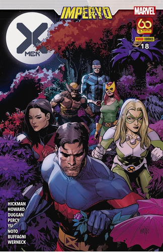 X-men - 18, de Hickman, Jonathan. Editora Panini Brasil LTDA, capa mole em português, 2021