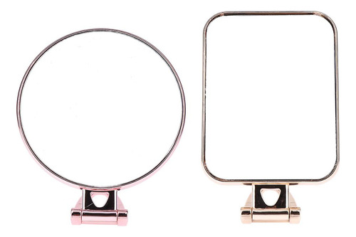 4 Plegable Espejo De Espejos De Vanidad Para Maquilaje / Oro