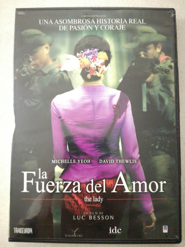 La Fuerza Del Amor ( The Lady ) - Luc Besson - Dvd Original
