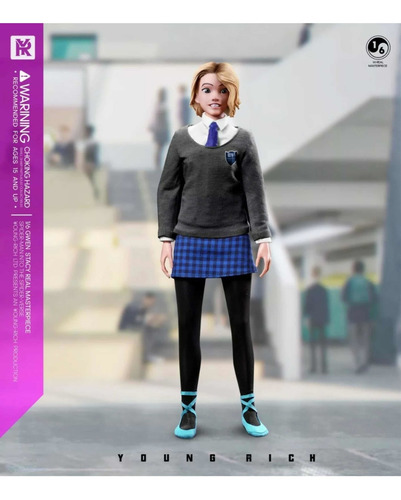 Youngrich Gwen Stacy Spiderman Spiderverse Hot Toy 1/6 Fpx