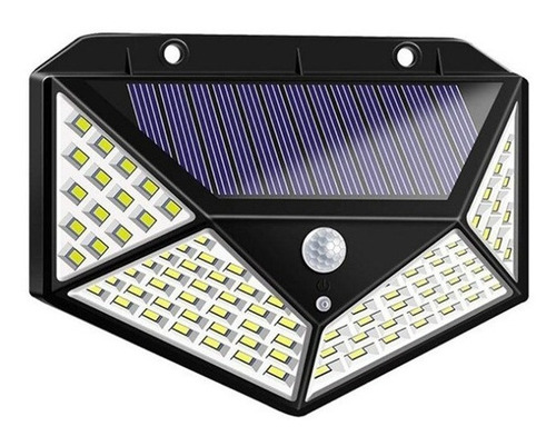 Lampara Solar 100 Leds Sensor De Movimiento Exterior Campin