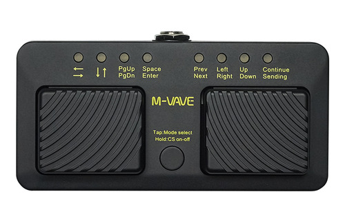 Pedal Volteador De Páginas Inalámbrico M-vave Cube Turner Pr