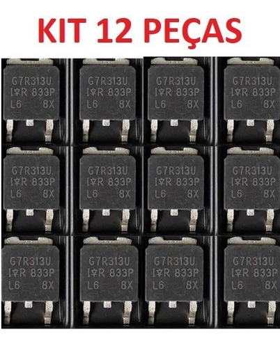 Irg7r313u - G7r313u - Irg7r313 - Irg 7r313u  Smd  (12 Peças)