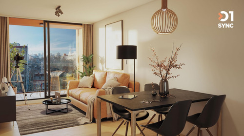 Imagen 6 de 17 de Venta Apartamento 1 Dormitorio Penthouse Barrio Sur - Edificio 01 Sync