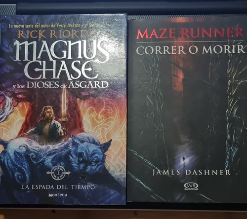 Set De Fantasía: Éxitos De Rick Riordan Y James Dashner (Usado)