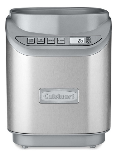 Máquina de sorvete programável Cuisinart ICE-70p1 2l cinza