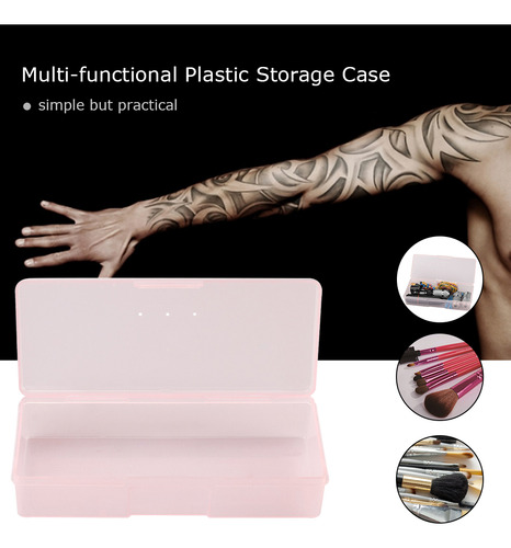 Estuche De Plástico Multifuncional Para Maquillaje Y Tatuaje