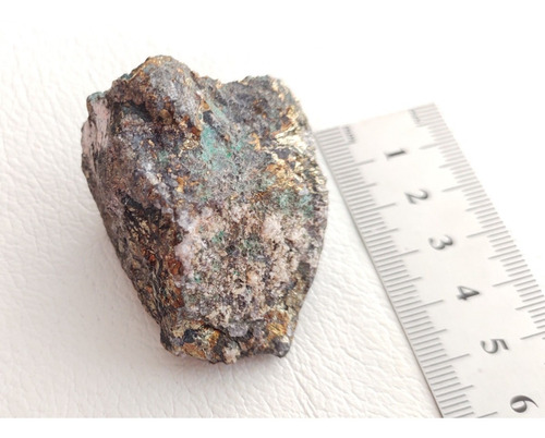 Piedra Calcopirita Pirita De Cobre Dorada Art481