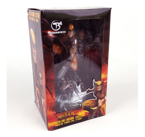 Imagem 4 de 5 de Wolverine Premium Format Tianbaotoys - 24 Cm Estatua