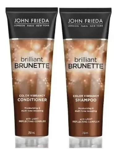 Shampoo Brunette John Frieda - 250ml Color Vibrancy