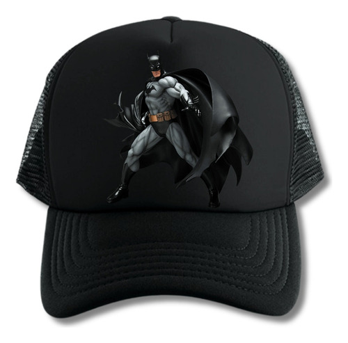 Gorra Trucker Batman Nitghs Series Geek Black