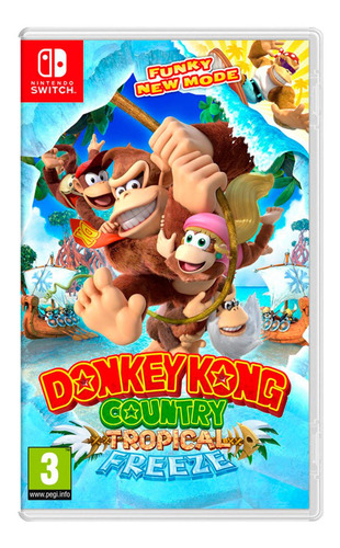 Donkey Kong Country Tropical Freeze Nintendo Switch Euro