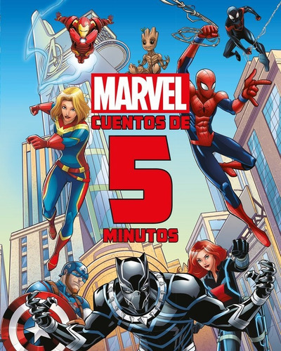 Libro Marvel. Cuentos De 5 Minutos