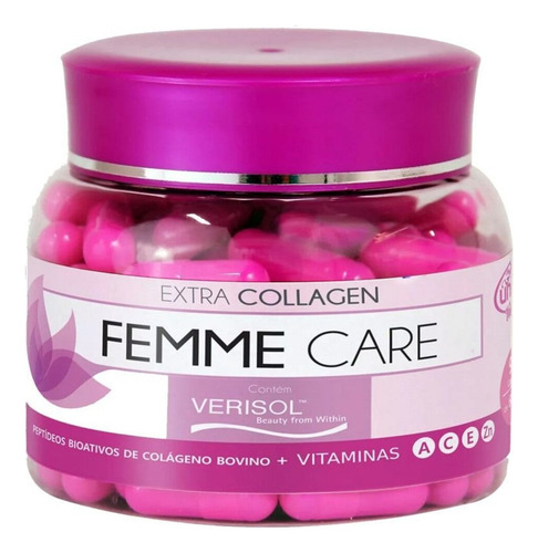Kit 2 Colágeno Femme Care Bovino Unilife 90 Cápsulas