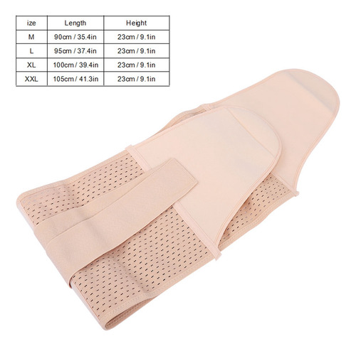 Cinturón Abdominal Transpirable Recovery Belly Band Después