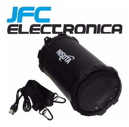 Parlante Portatil Nisuta Bluetooth Radio Fm Anti Golpes