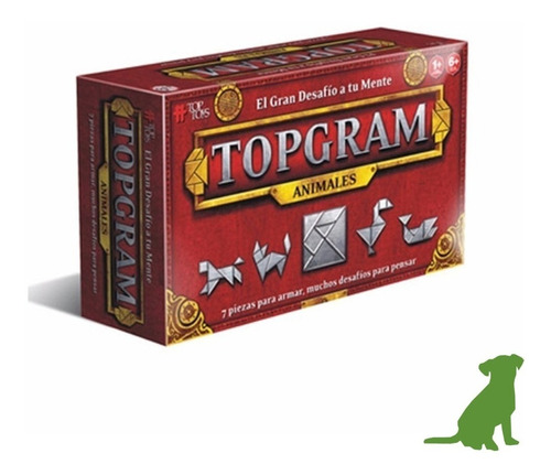 Topgram Animales (top Toys) - El Perro Verde Juegos De Mesa